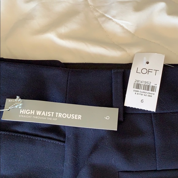Loft High Waist Wide Leg Pants - Picture 2 of 5